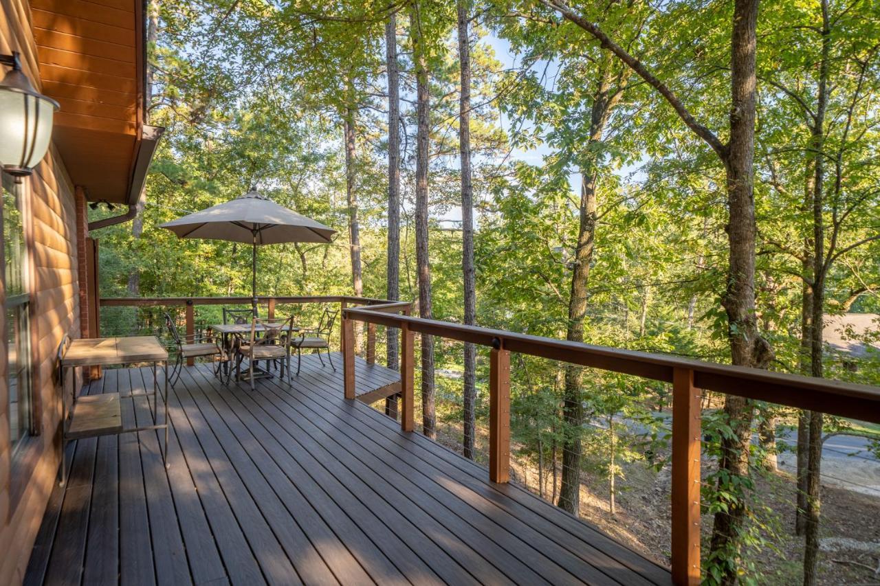 Luxury Rock Creek Cabin W Deck By Lake Hamilton Hot Springs Exterior foto
