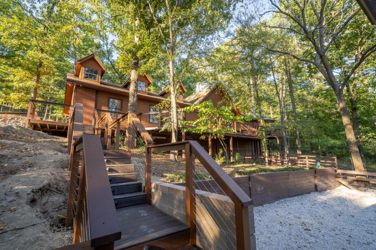 Luxury Rock Creek Cabin W Deck By Lake Hamilton Hot Springs Exterior foto